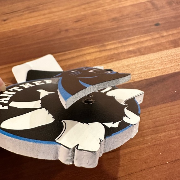 Carolina Panthers NWT Ornament NFL Football Christmas Tree Ornament decor - Picture 3 of 3